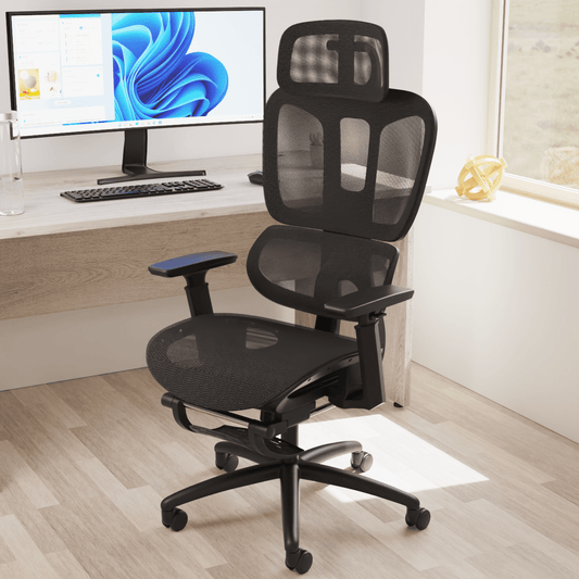 Horizon Executive Mesh Chair With Height Adjustable Arms