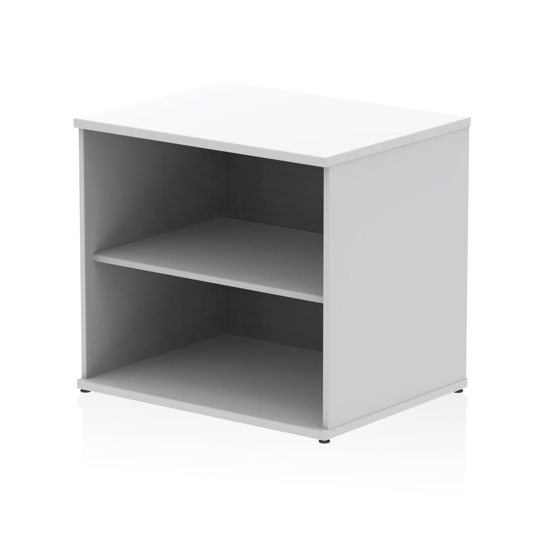 Impulse Desk High Bookcase – Office Storage Shelving Unit, Multiple Colour Options, Durable MFC, Self-Assembly Required, 10 Year Warranty