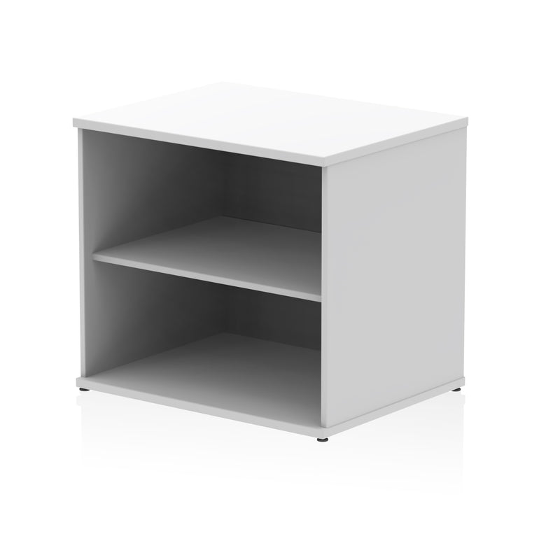 Impulse Desk High Bookcase – Office Storage Shelving Unit, Multiple Colour Options, Durable MFC, Self-Assembly Required, 10 Year Warranty