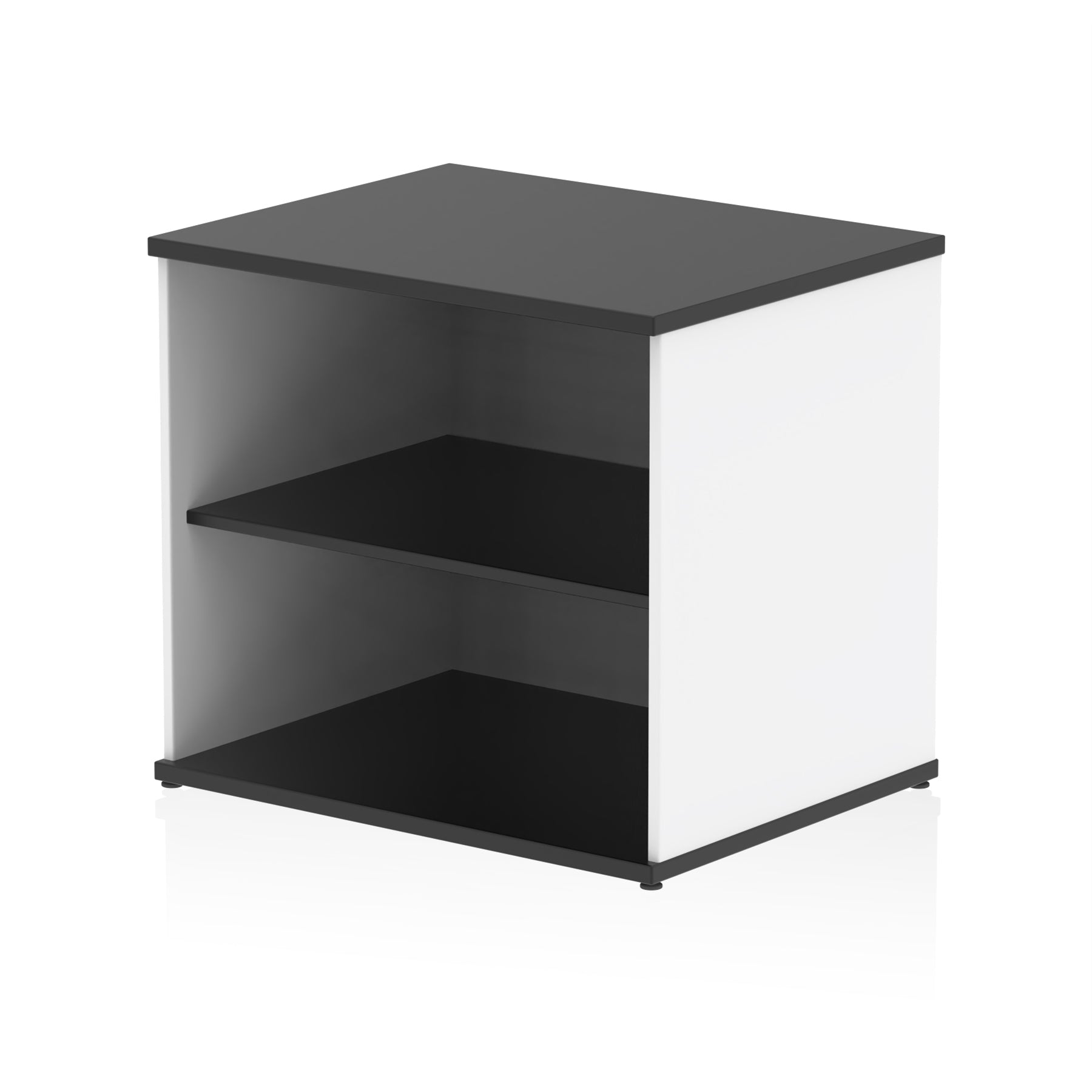 Impulse Desk High Bookcase – Office Storage Shelving Unit, Multiple Colour Options, Durable MFC, Self-Assembly Required, 10 Year Warranty