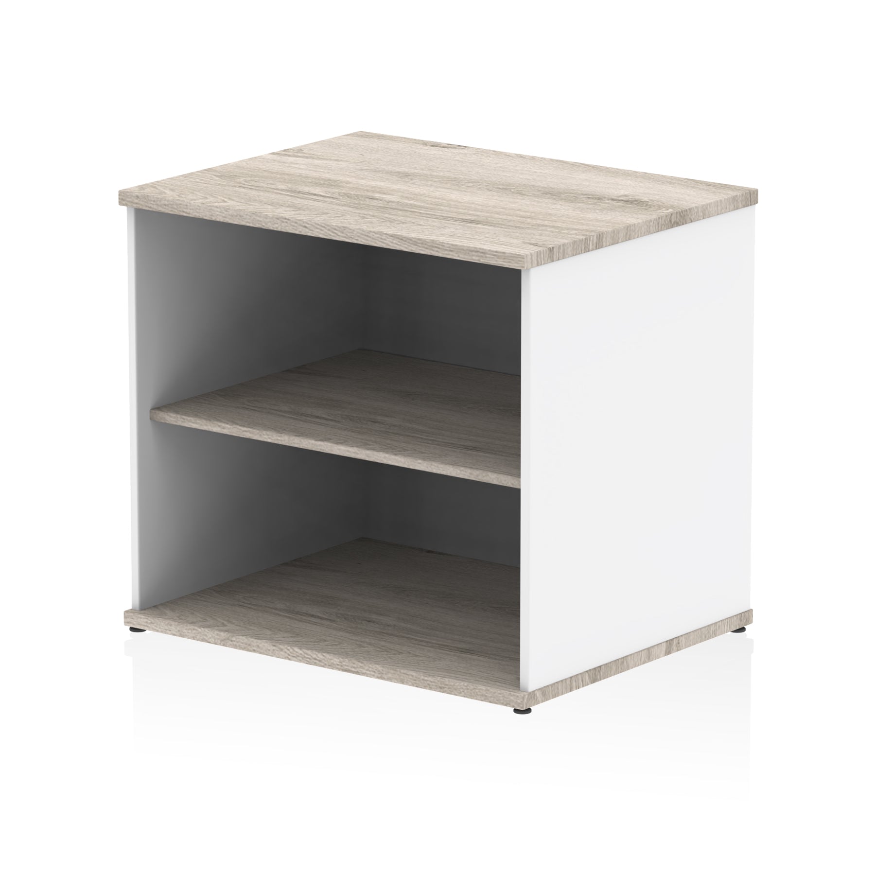 Impulse Desk High Bookcase – Office Storage Shelving Unit, Multiple Colour Options, Durable MFC, Self-Assembly Required, 10 Year Warranty