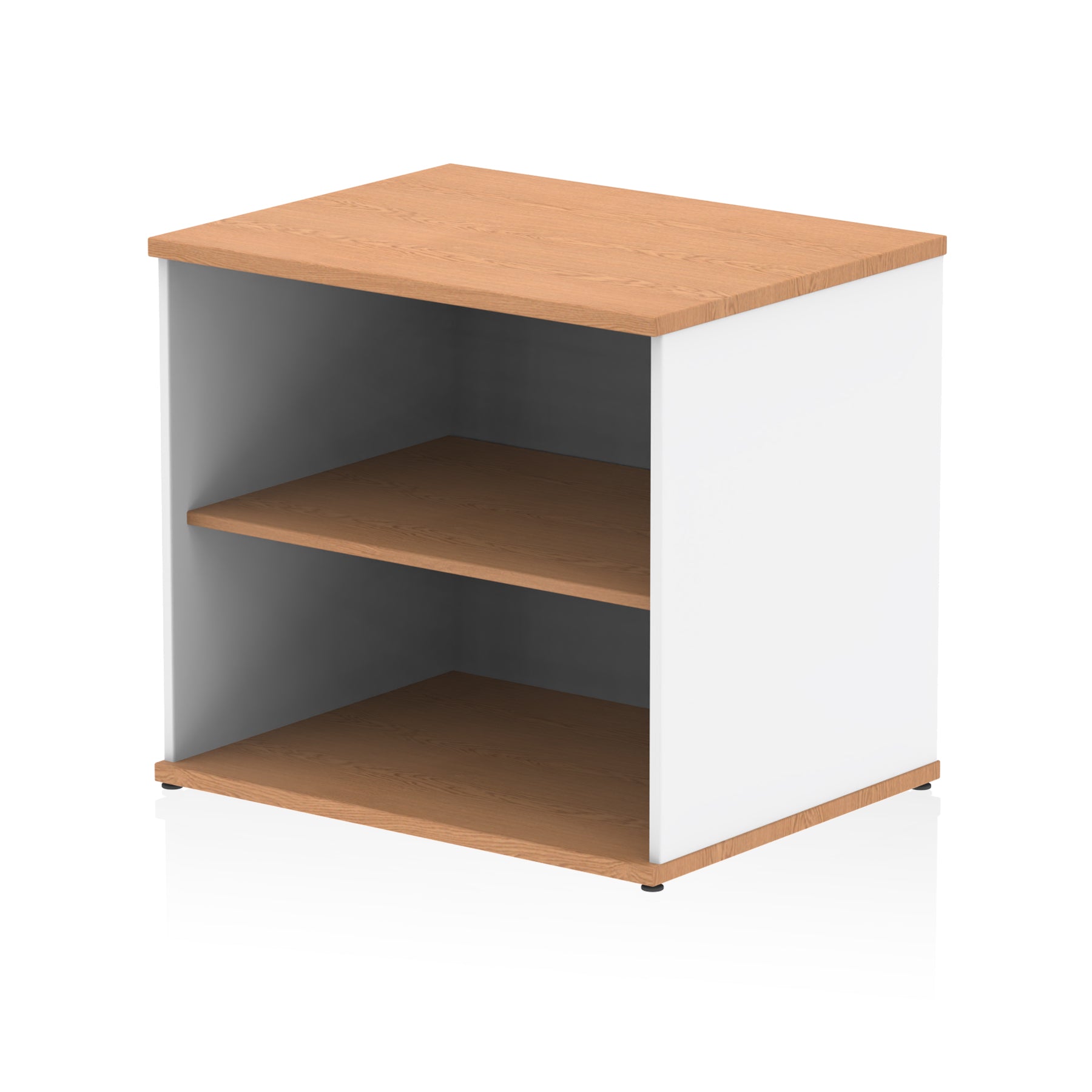 Impulse Desk High Bookcase – Office Storage Shelving Unit, Multiple Colour Options, Durable MFC, Self-Assembly Required, 10 Year Warranty