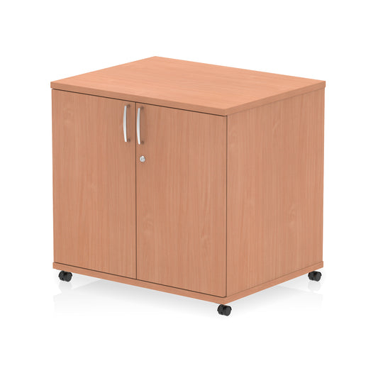 Impulse Mobile Cupboard – Lockable Office Storage, Mobile Design, MFC Material, Multiple Colours & White Accents Available, Self-Assembly, 10 Year Warranty