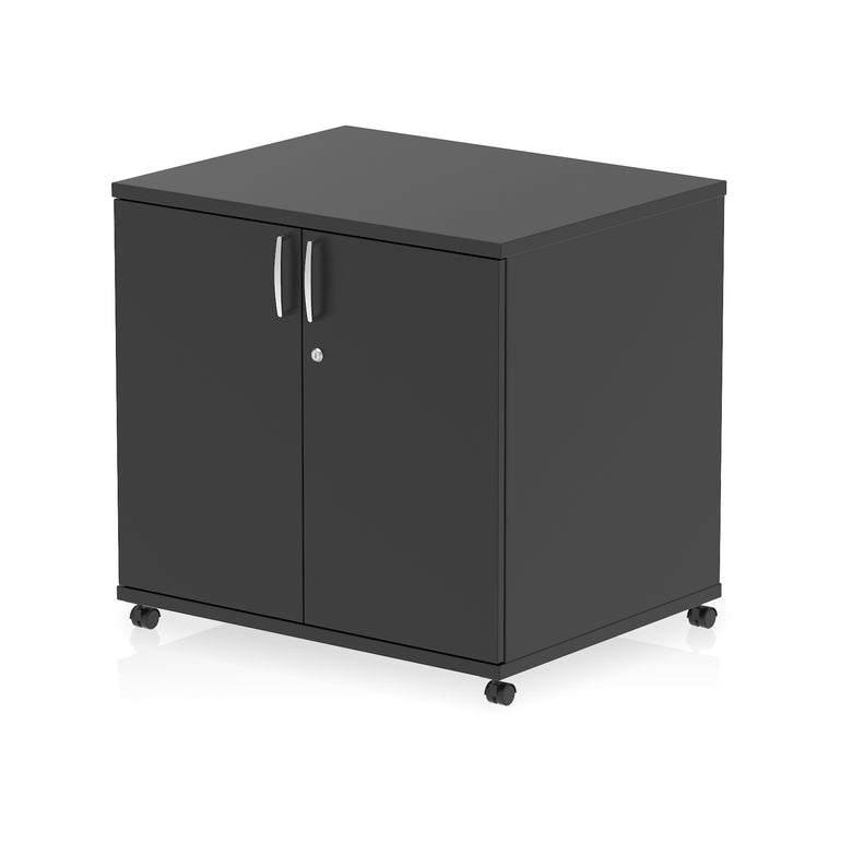 Impulse Mobile Cupboard – Lockable Office Storage, Mobile Design, MFC Material, Multiple Colours & White Accents Available, Self-Assembly, 10 Year Warranty