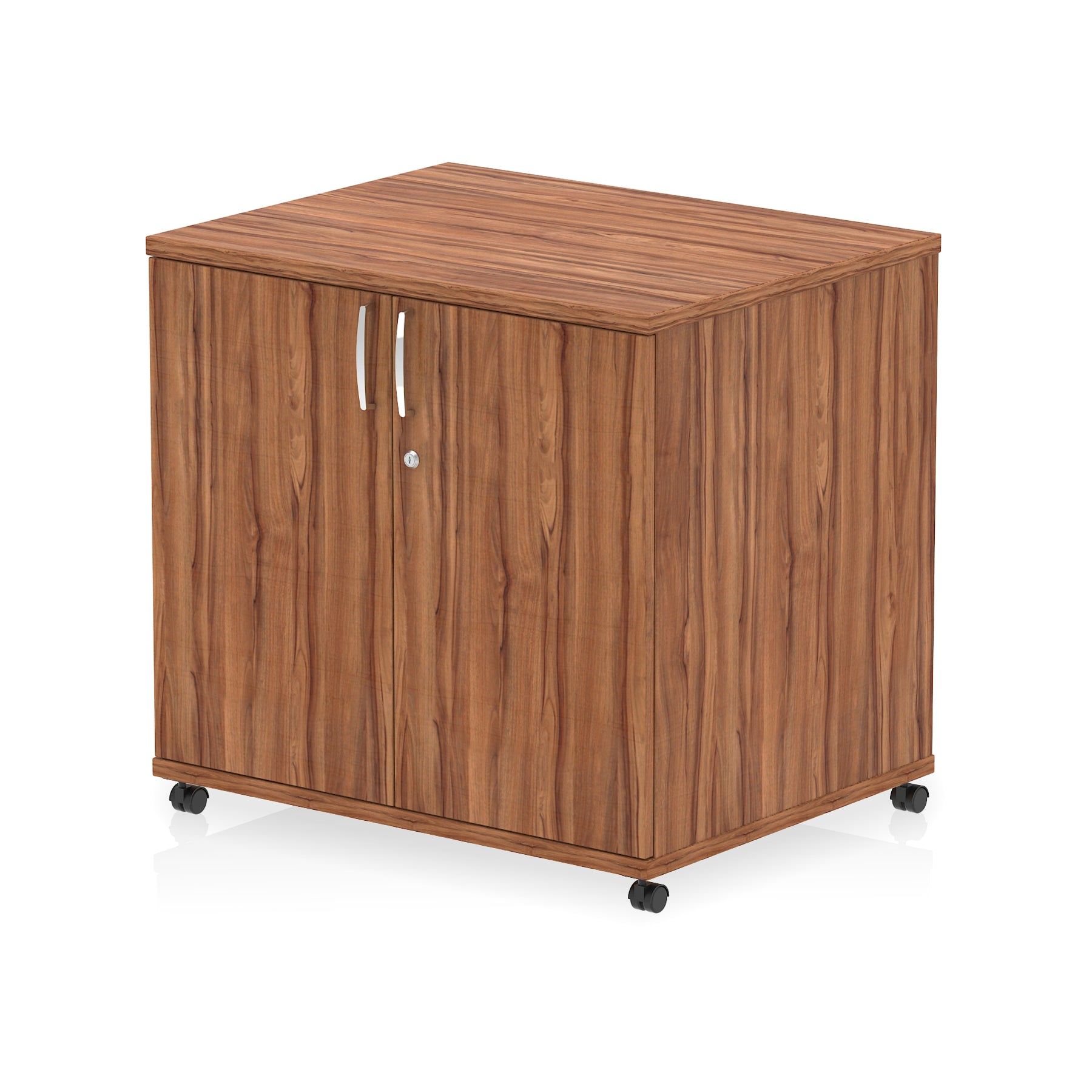 Impulse Mobile Cupboard – Lockable Office Storage, Mobile Design, MFC Material, Multiple Colours & White Accents Available, Self-Assembly, 10 Year Warranty