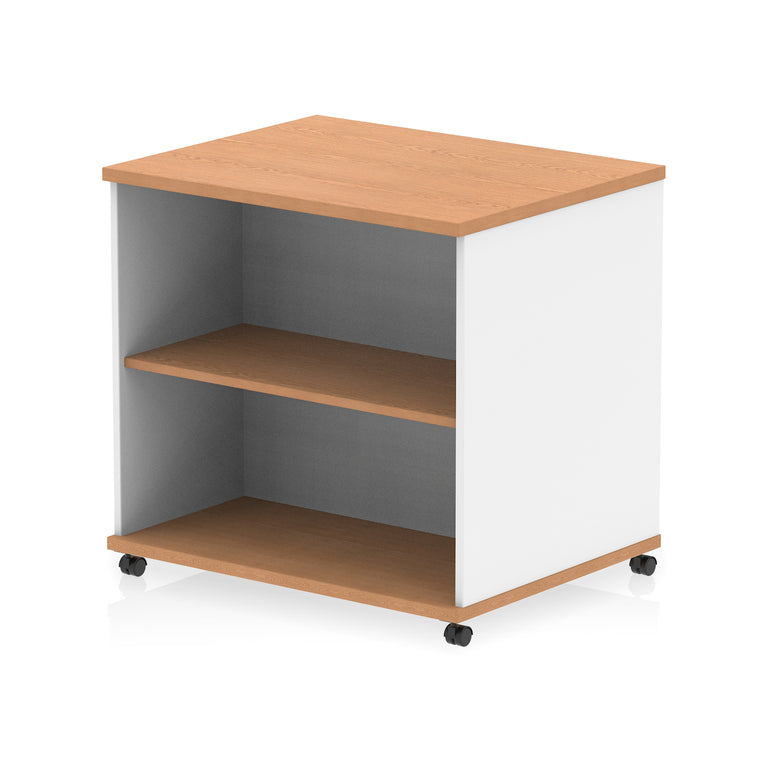 Impulse Mobile Bookcase – Durable MFC, Multiple Colours & Two-Tone Options, Self-Assembly, 10 Year Warranty – Modern Movable Storage for Home or Office