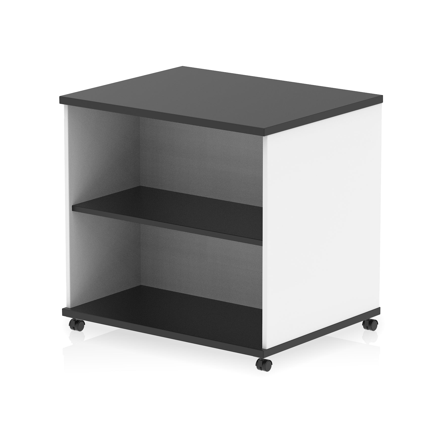 Impulse Mobile Bookcase – Durable MFC, Multiple Colours & Two-Tone Options, Self-Assembly, 10 Year Warranty – Modern Movable Storage for Home or Office