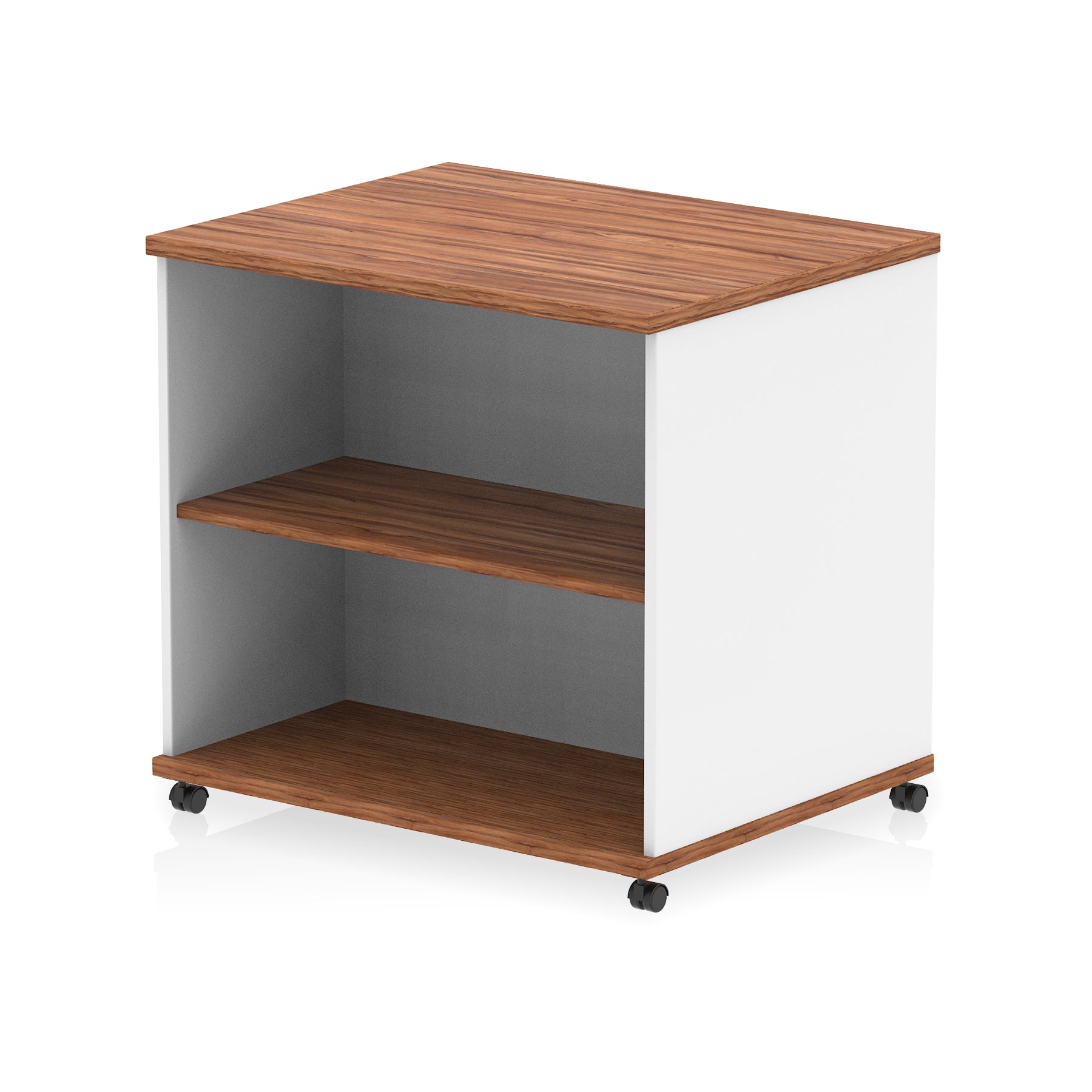 Impulse Mobile Bookcase – Durable MFC, Multiple Colours & Two-Tone Options, Self-Assembly, 10 Year Warranty – Modern Movable Storage for Home or Office