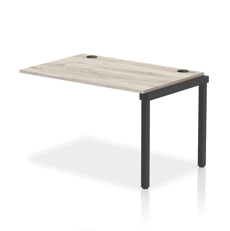 Impulse Single Row Bench Desk Extension Kit, 1200-1800mm, Multiple Desktop & Frame Colours, MFC, Self-Assembly, 10 Year Warranty