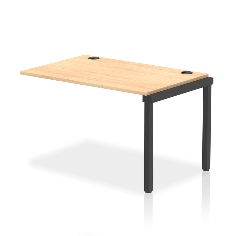 Impulse Single Row Bench Desk Extension Kit, 1200-1800mm, Multiple Desktop & Frame Colours, MFC, Self-Assembly, 10 Year Warranty