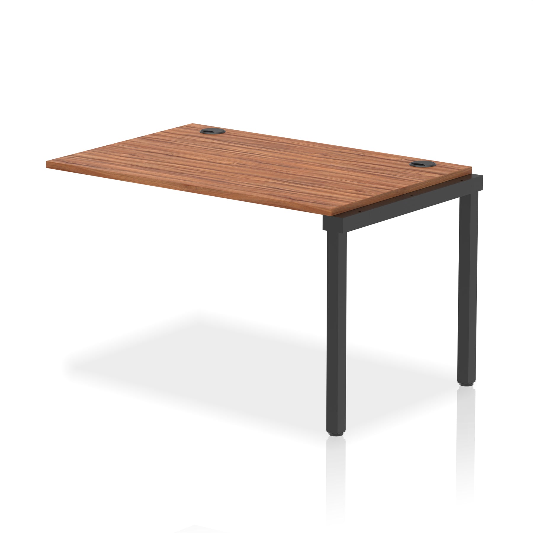 Impulse Single Row Bench Desk Extension Kit, 1200-1800mm, Multiple Desktop & Frame Colours, MFC, Self-Assembly, 10 Year Warranty