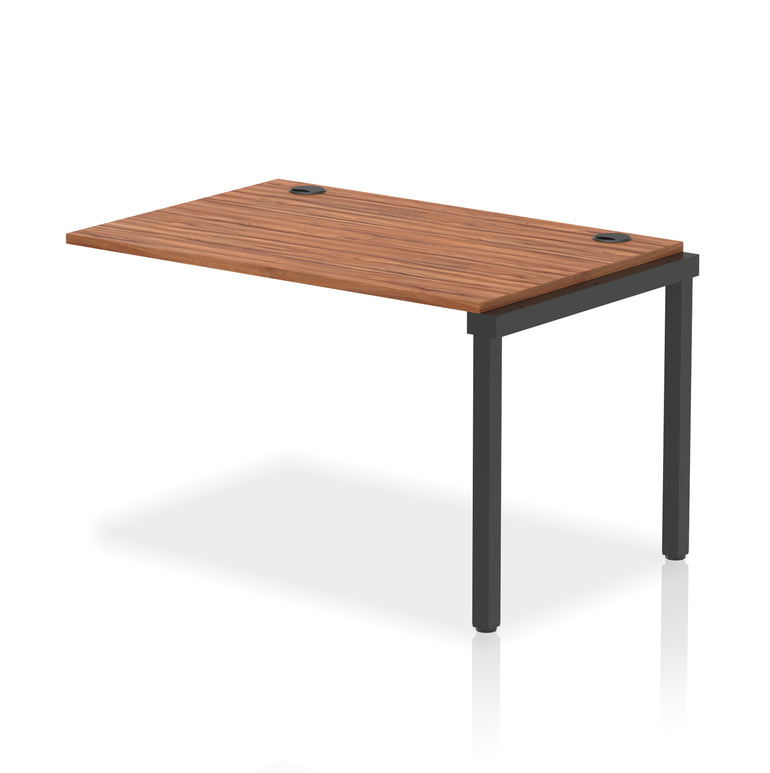 Impulse Single Row Bench Desk Extension Kit, 1200-1800mm, Multiple Desktop & Frame Colours, MFC, Self-Assembly, 10 Year Warranty