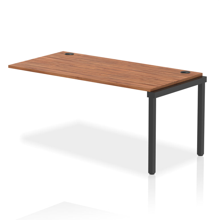 Impulse Single Row Bench Desk Extension Kit, 1200-1800mm, Multiple Desktop & Frame Colours, MFC, Self-Assembly, 10 Year Warranty