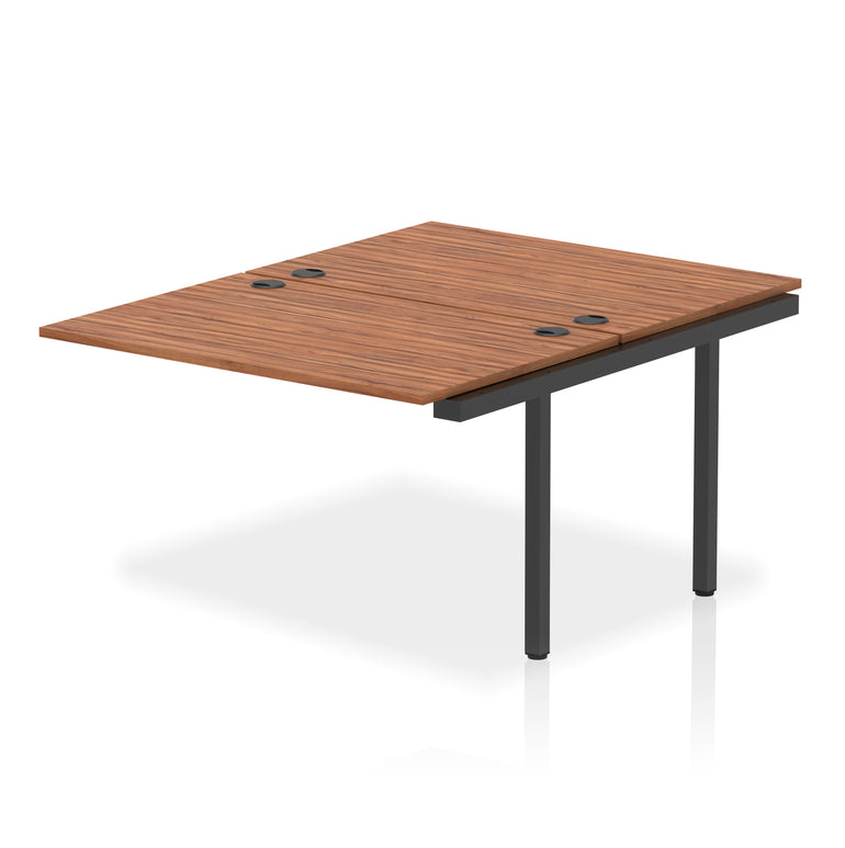 Impulse B2B 2 Person Bench Desk Extension Kit, 1200-1800mm Width, Multiple Colour & Frame Options, Durable MFC, 10 Year Warranty – Office Workstation, Self-Assembly