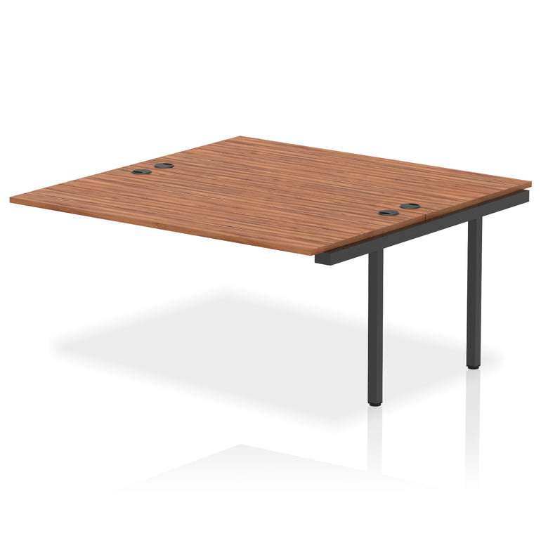 Impulse B2B 2 Person Bench Desk Extension Kit, 1200-1800mm Width, Multiple Colour & Frame Options, Durable MFC, 10 Year Warranty – Office Workstation, Self-Assembly