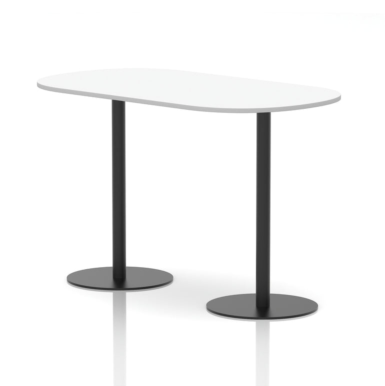 Italia Boardroom Table with Black Legs, Multiple Wood Finishes, 1800–2400mm Widths, 725/1145mm Heights, Durable MFC, Self-Assembly, 10 Year Warranty