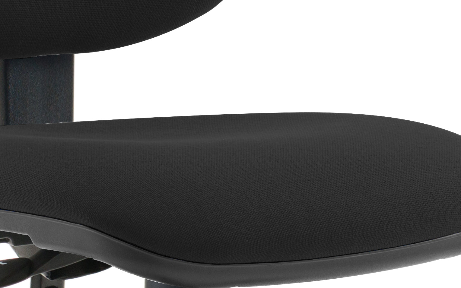 Luna II Ergonomic Task Operator Chair – Multiple Fabric Colours & Arm Options – Fabric & Nylon – Self-Assembly – 3 Year Mechanical Warranty