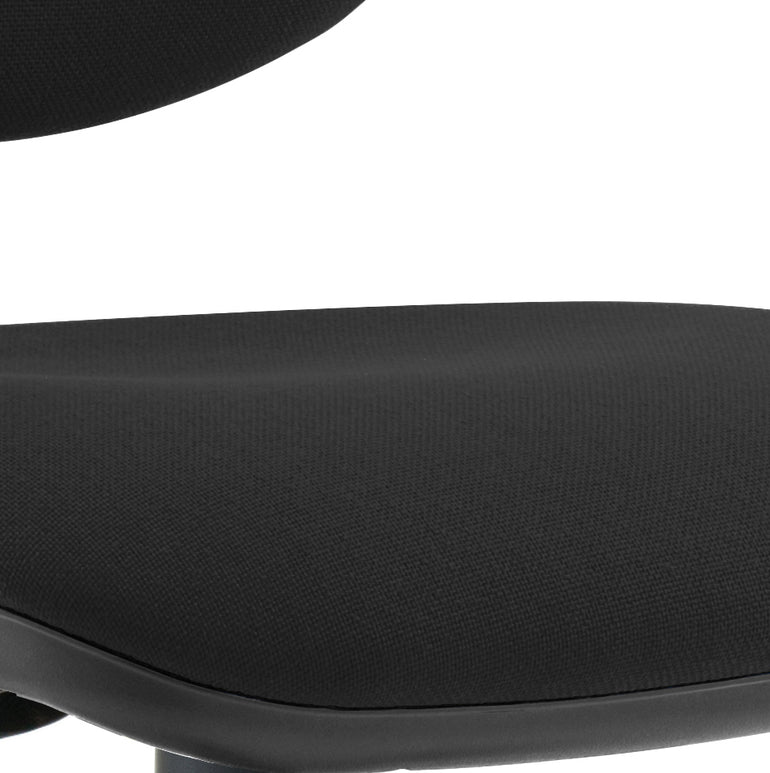 Luna II Ergonomic Task Operator Chair – Multiple Fabric Colours & Arm Options – Fabric & Nylon – Self-Assembly – 3 Year Mechanical Warranty