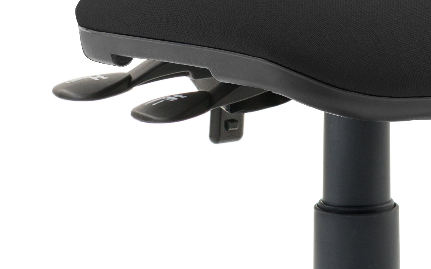 Luna II Ergonomic Task Operator Chair – Multiple Fabric Colours & Arm Options – Fabric & Nylon – Self-Assembly – 3 Year Mechanical Warranty