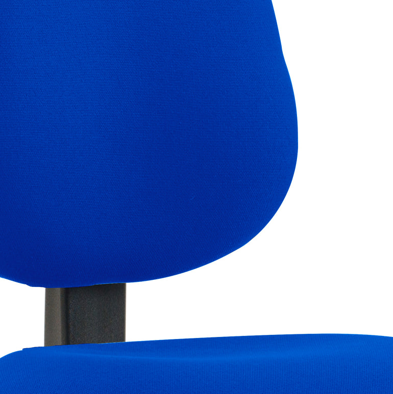 Luna II Ergonomic Task Operator Chair – Multiple Fabric Colours & Arm Options – Fabric & Nylon – Self-Assembly – 3 Year Mechanical Warranty