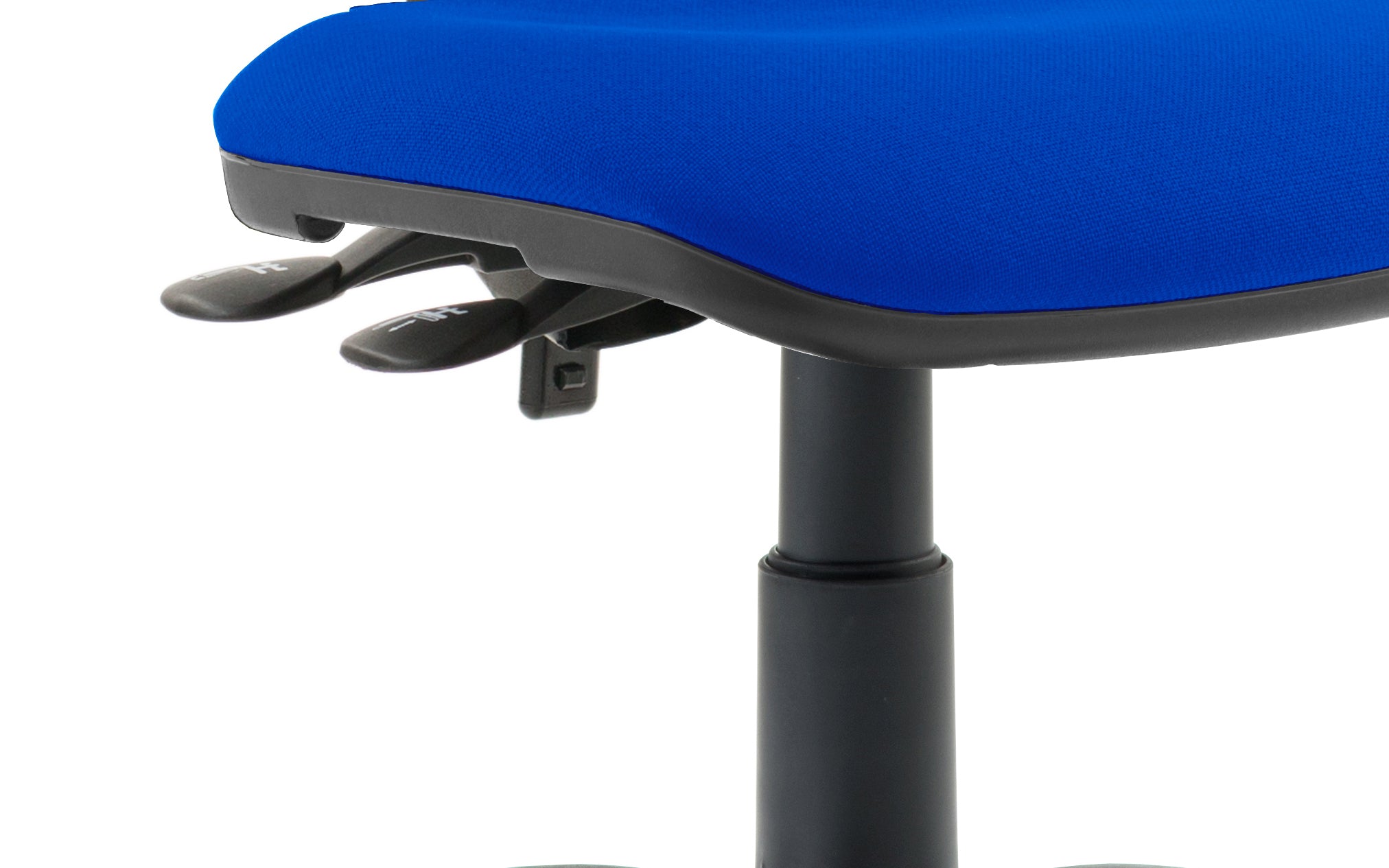 Luna II Ergonomic Task Operator Chair – Multiple Fabric Colours & Arm Options – Fabric & Nylon – Self-Assembly – 3 Year Mechanical Warranty