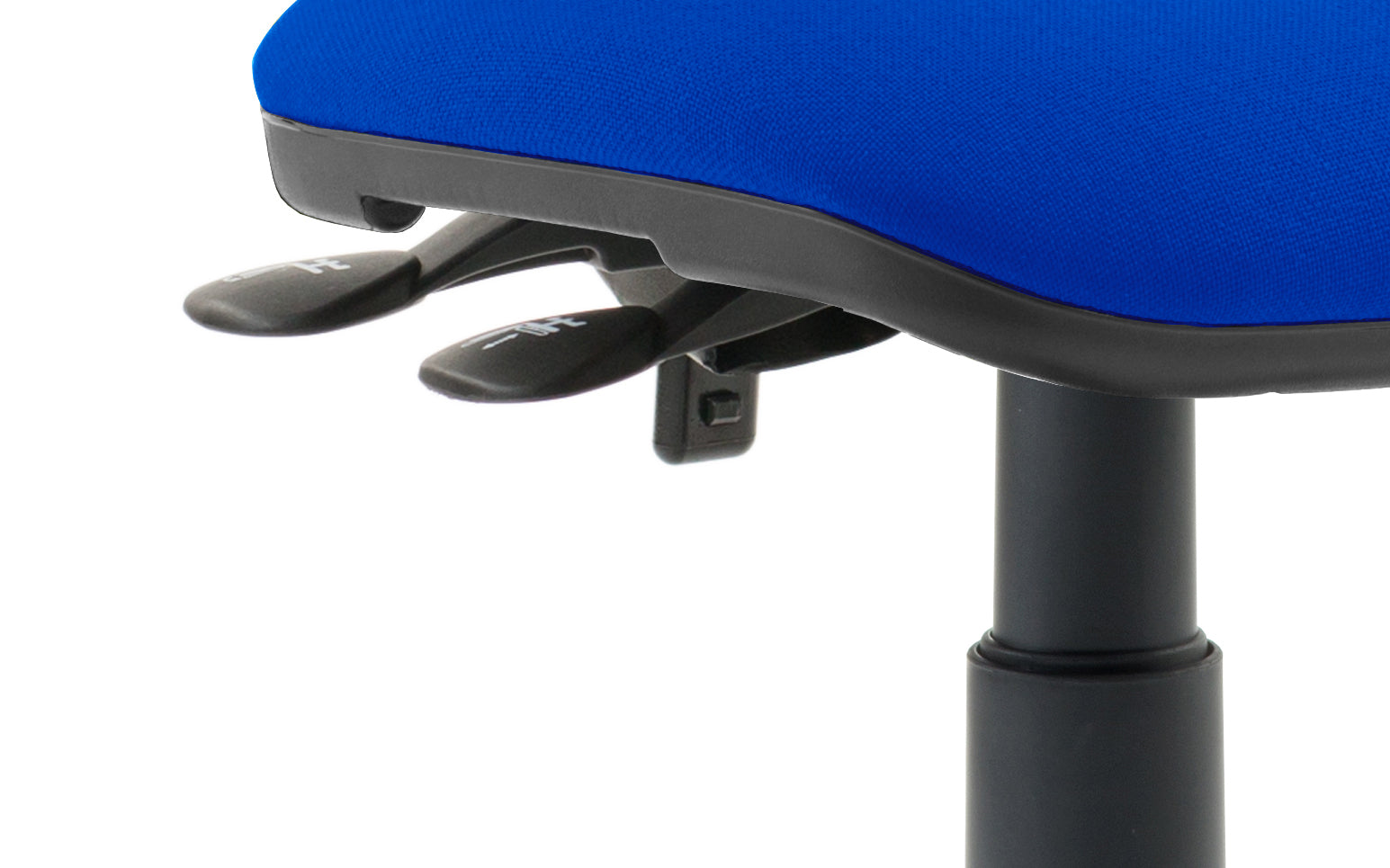 Luna II Ergonomic Task Operator Chair – Multiple Fabric Colours & Arm Options – Fabric & Nylon – Self-Assembly – 3 Year Mechanical Warranty