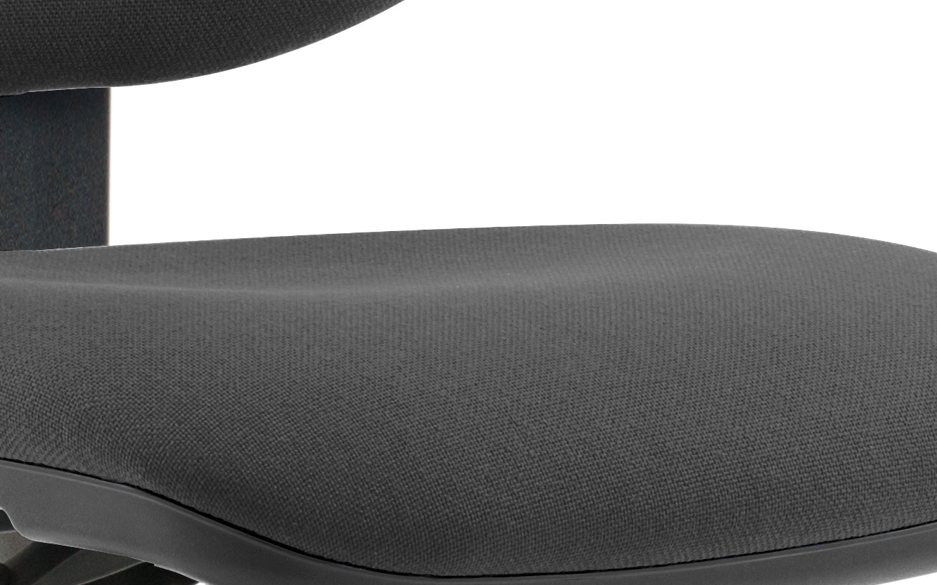 Luna II Ergonomic Task Operator Chair – Multiple Fabric Colours & Arm Options – Fabric & Nylon – Self-Assembly – 3 Year Mechanical Warranty