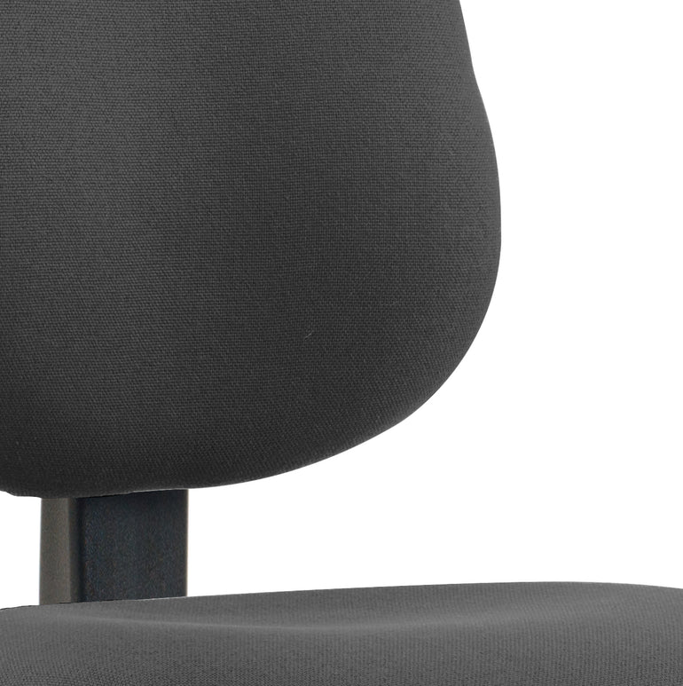 Luna II Ergonomic Task Operator Chair – Multiple Fabric Colours & Arm Options – Fabric & Nylon – Self-Assembly – 3 Year Mechanical Warranty