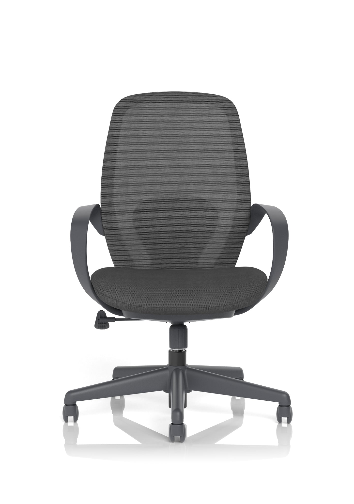 Ariel Mesh Office Chair with Arms – Ergonomic Task Operator Design, Mesh & Nylon, Multiple Colours, Self-Assembly, 3 Year Warranty