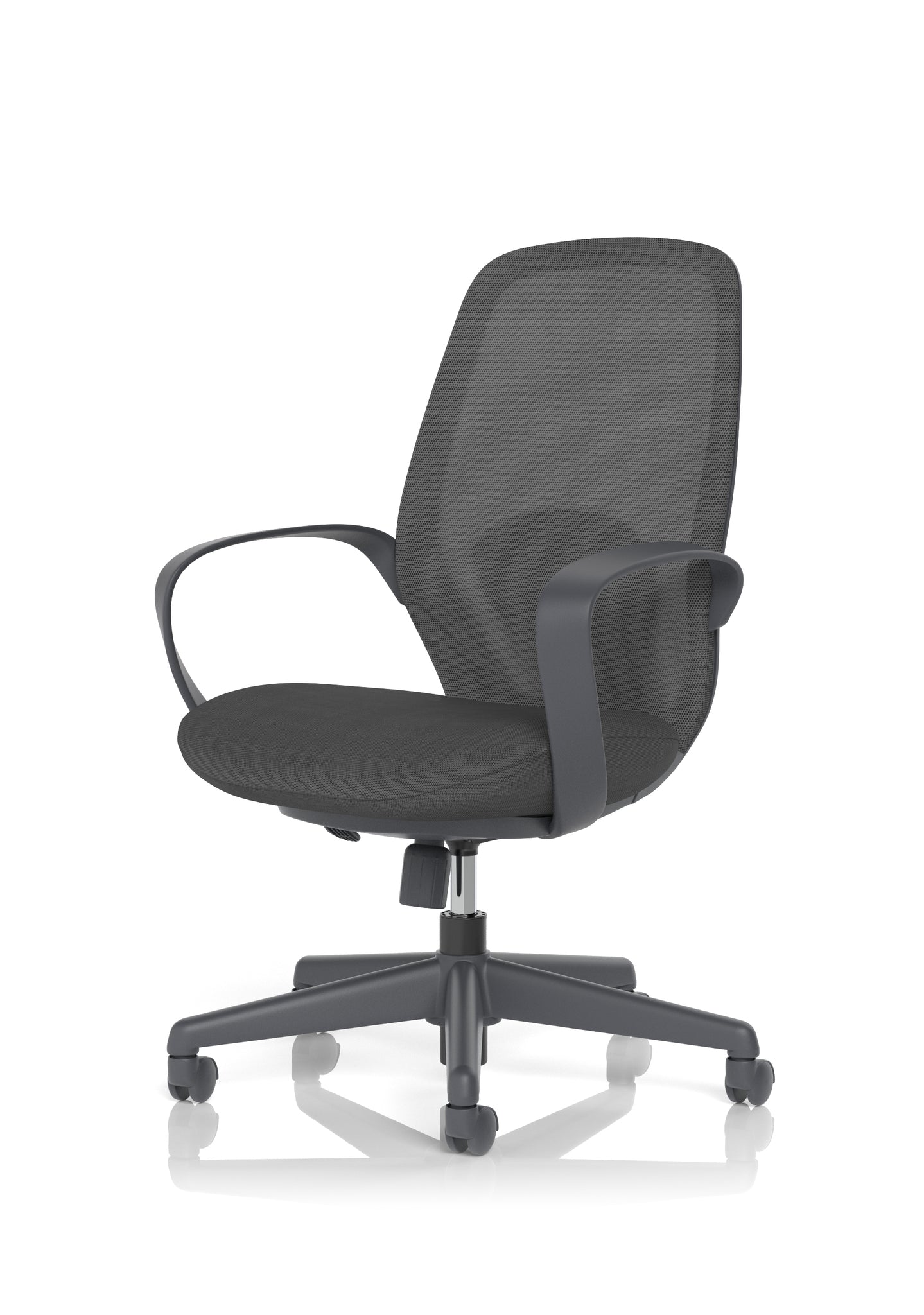 Ariel Mesh Office Chair with Arms – Ergonomic Task Operator Design, Mesh & Nylon, Multiple Colours, Self-Assembly, 3 Year Warranty
