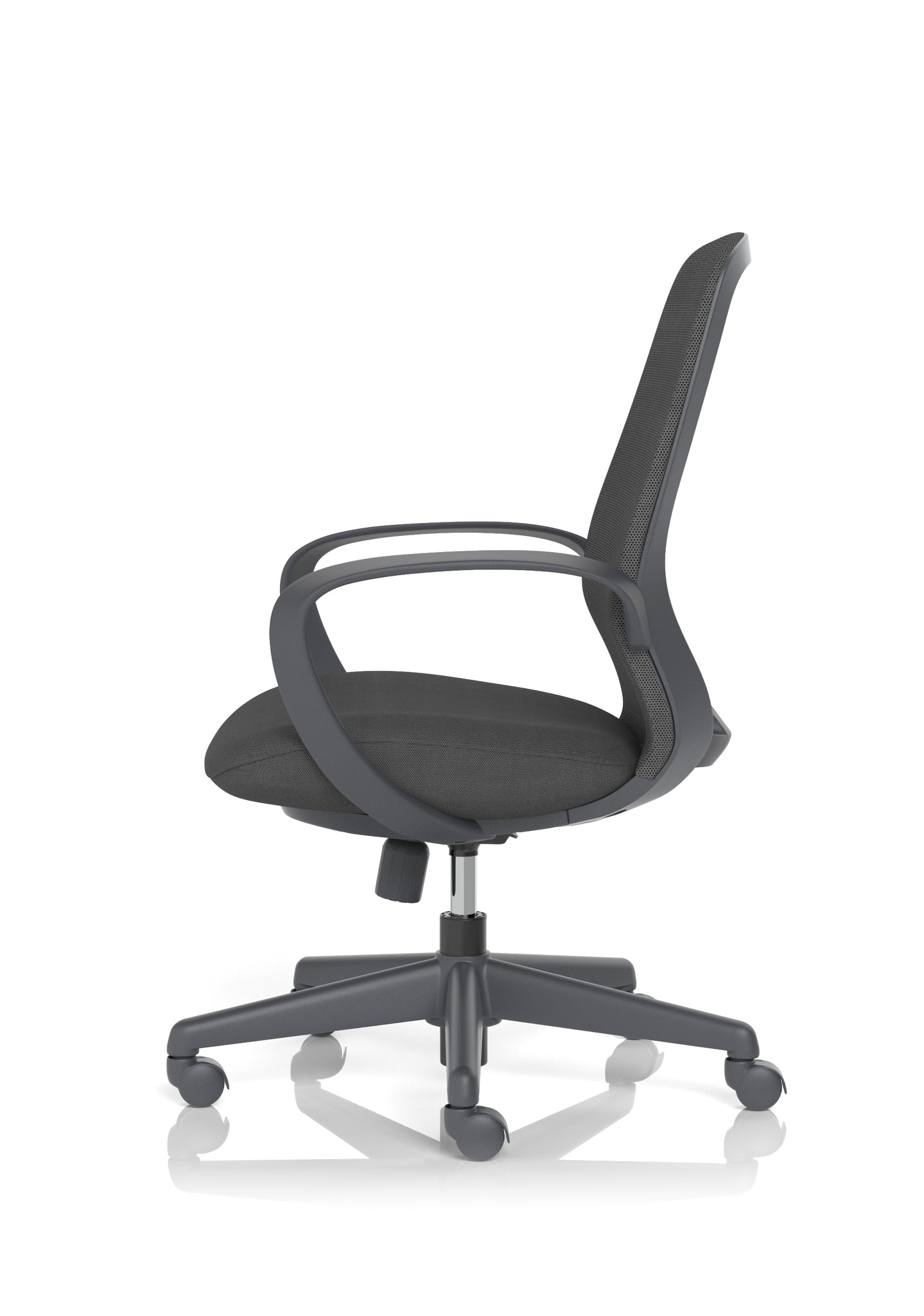 Ariel Mesh Office Chair with Arms – Ergonomic Task Operator Design, Mesh & Nylon, Multiple Colours, Self-Assembly, 3 Year Warranty