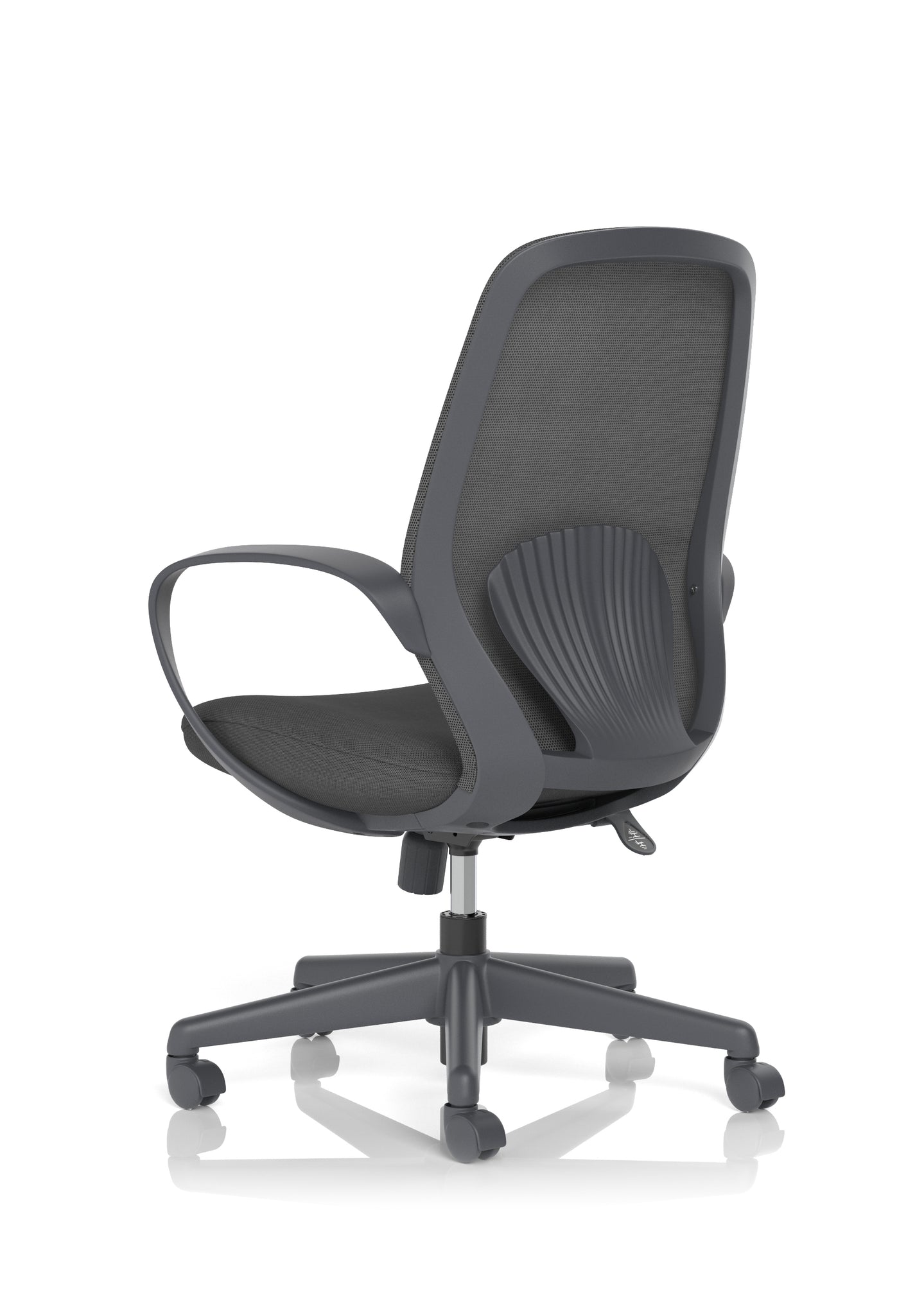 Ariel Mesh Office Chair with Arms – Ergonomic Task Operator Design, Mesh & Nylon, Multiple Colours, Self-Assembly, 3 Year Warranty