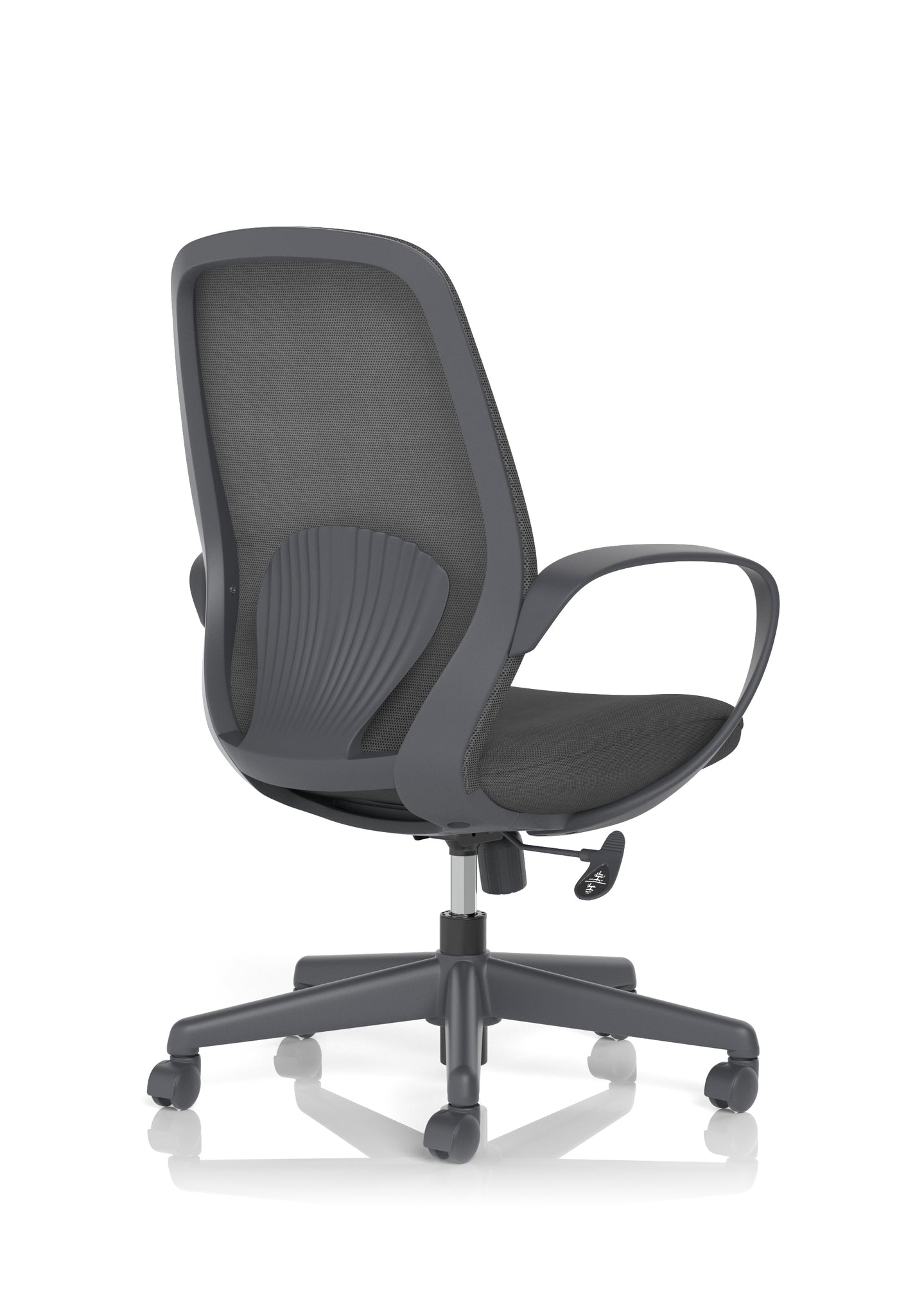 Ariel Mesh Office Chair with Arms – Ergonomic Task Operator Design, Mesh & Nylon, Multiple Colours, Self-Assembly, 3 Year Warranty