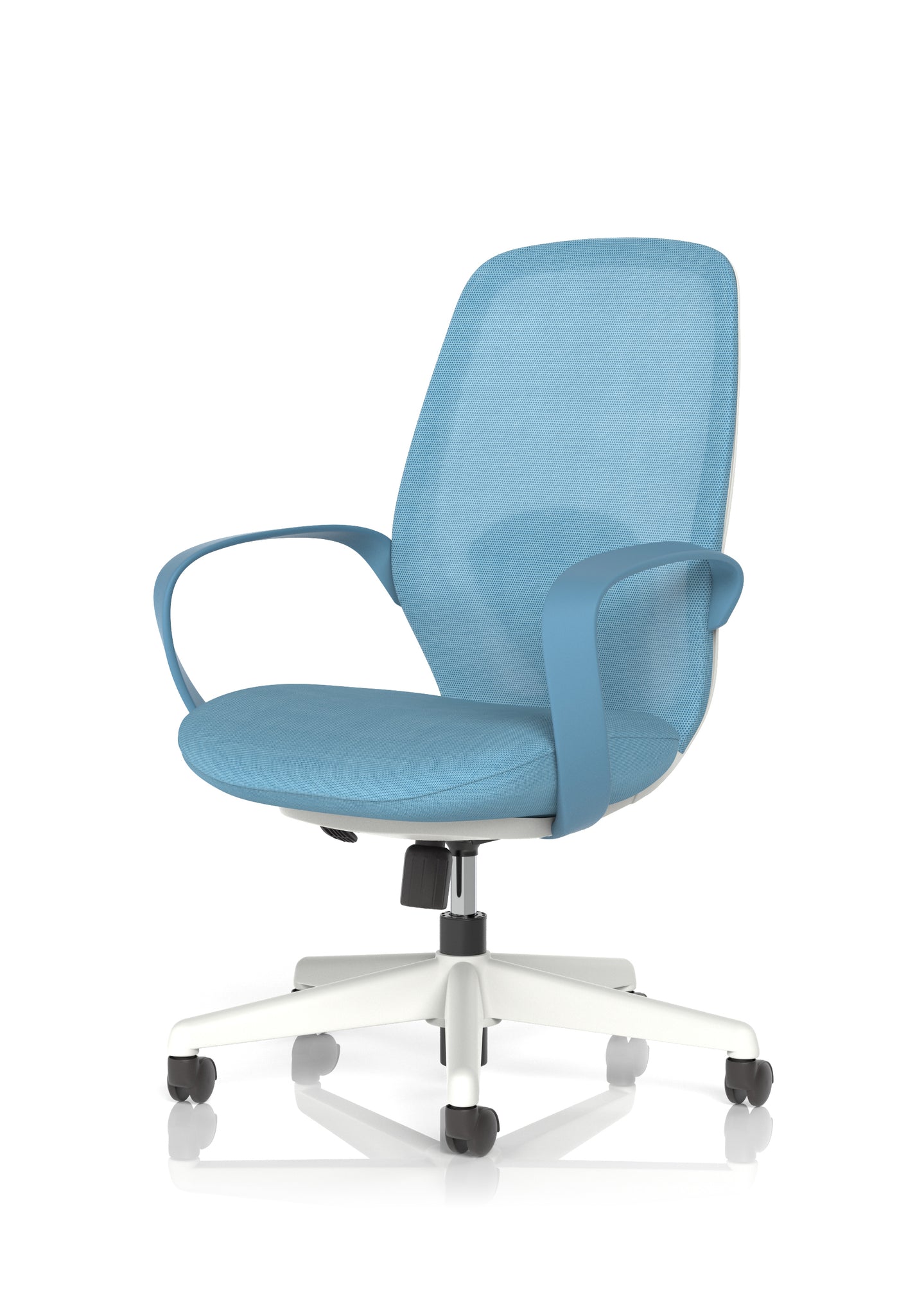 Ariel Mesh Office Chair with Arms – Ergonomic Task Operator Design, Mesh & Nylon, Multiple Colours, Self-Assembly, 3 Year Warranty