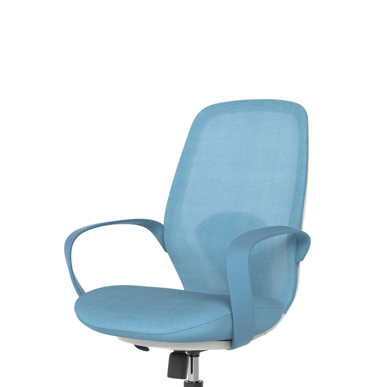 Ariel Mesh Office Chair with Arms – Ergonomic Task Operator Design, Mesh & Nylon, Multiple Colours, Self-Assembly, 3 Year Warranty