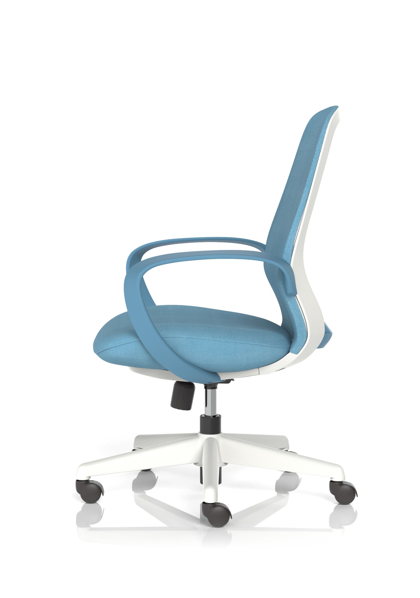 Ariel Mesh Office Chair with Arms – Ergonomic Task Operator Design, Mesh & Nylon, Multiple Colours, Self-Assembly, 3 Year Warranty