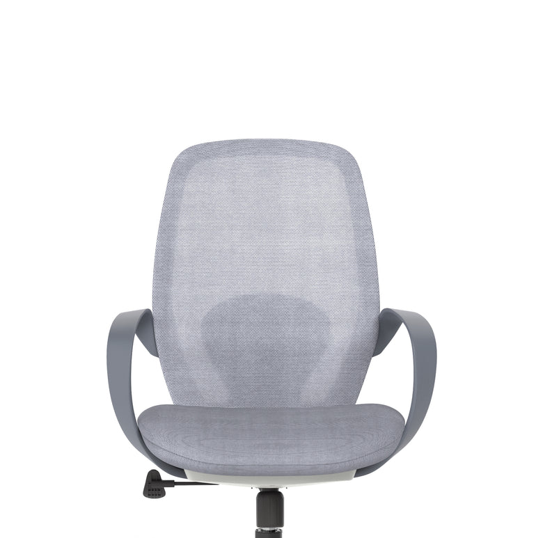 Ariel Mesh Office Chair with Arms – Ergonomic Task Operator Design, Mesh & Nylon, Multiple Colours, Self-Assembly, 3 Year Warranty