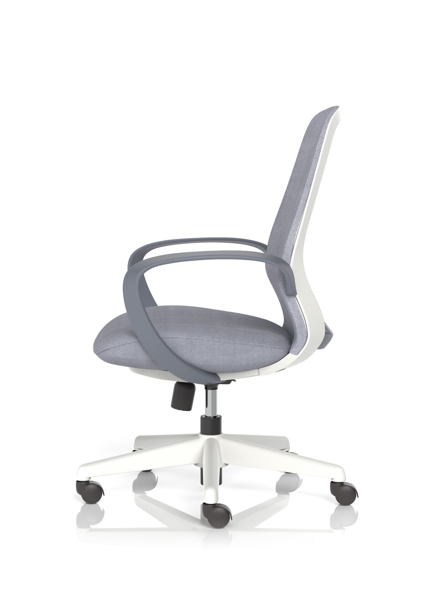Ariel Mesh Office Chair with Arms – Ergonomic Task Operator Design, Mesh & Nylon, Multiple Colours, Self-Assembly, 3 Year Warranty