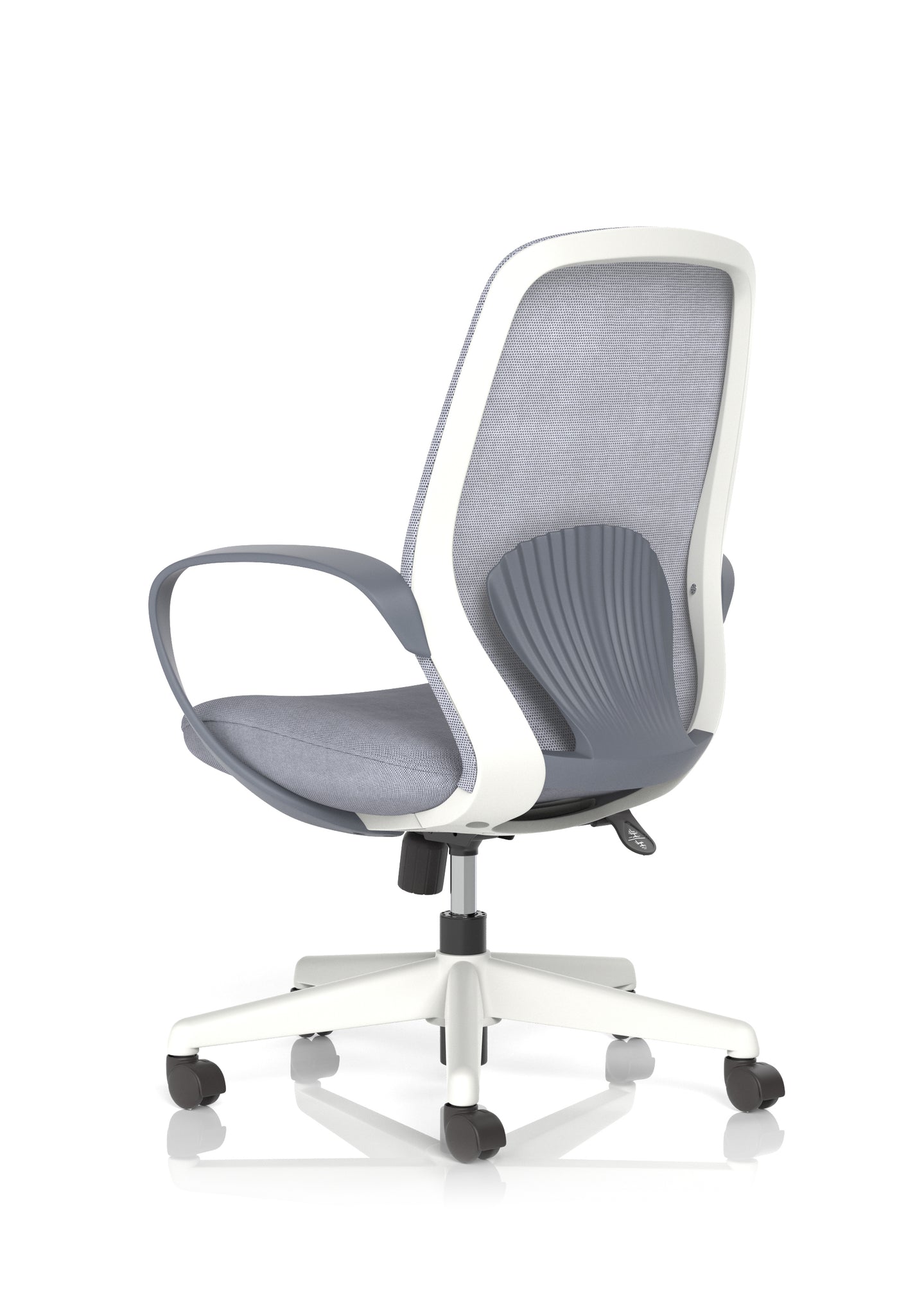 Ariel Mesh Office Chair with Arms – Ergonomic Task Operator Design, Mesh & Nylon, Multiple Colours, Self-Assembly, 3 Year Warranty