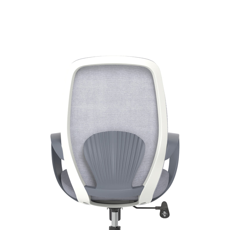 Ariel Mesh Office Chair with Arms – Ergonomic Task Operator Design, Mesh & Nylon, Multiple Colours, Self-Assembly, 3 Year Warranty