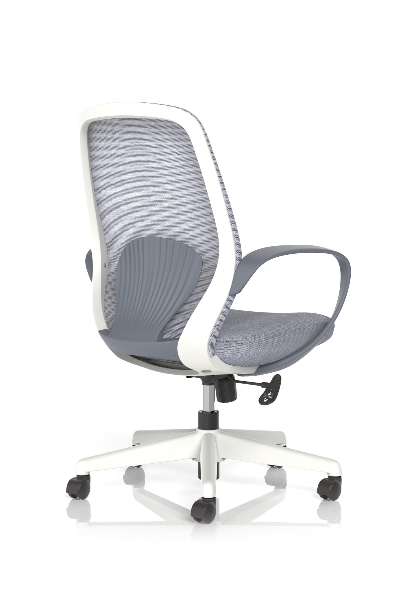 Ariel Mesh Office Chair with Arms – Ergonomic Task Operator Design, Mesh & Nylon, Multiple Colours, Self-Assembly, 3 Year Warranty