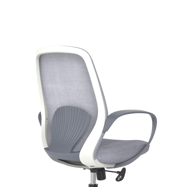 Ariel Mesh Office Chair with Arms – Ergonomic Task Operator Design, Mesh & Nylon, Multiple Colours, Self-Assembly, 3 Year Warranty