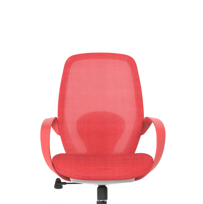 Ariel Mesh Office Chair with Arms – Ergonomic Task Operator Design, Mesh & Nylon, Multiple Colours, Self-Assembly, 3 Year Warranty