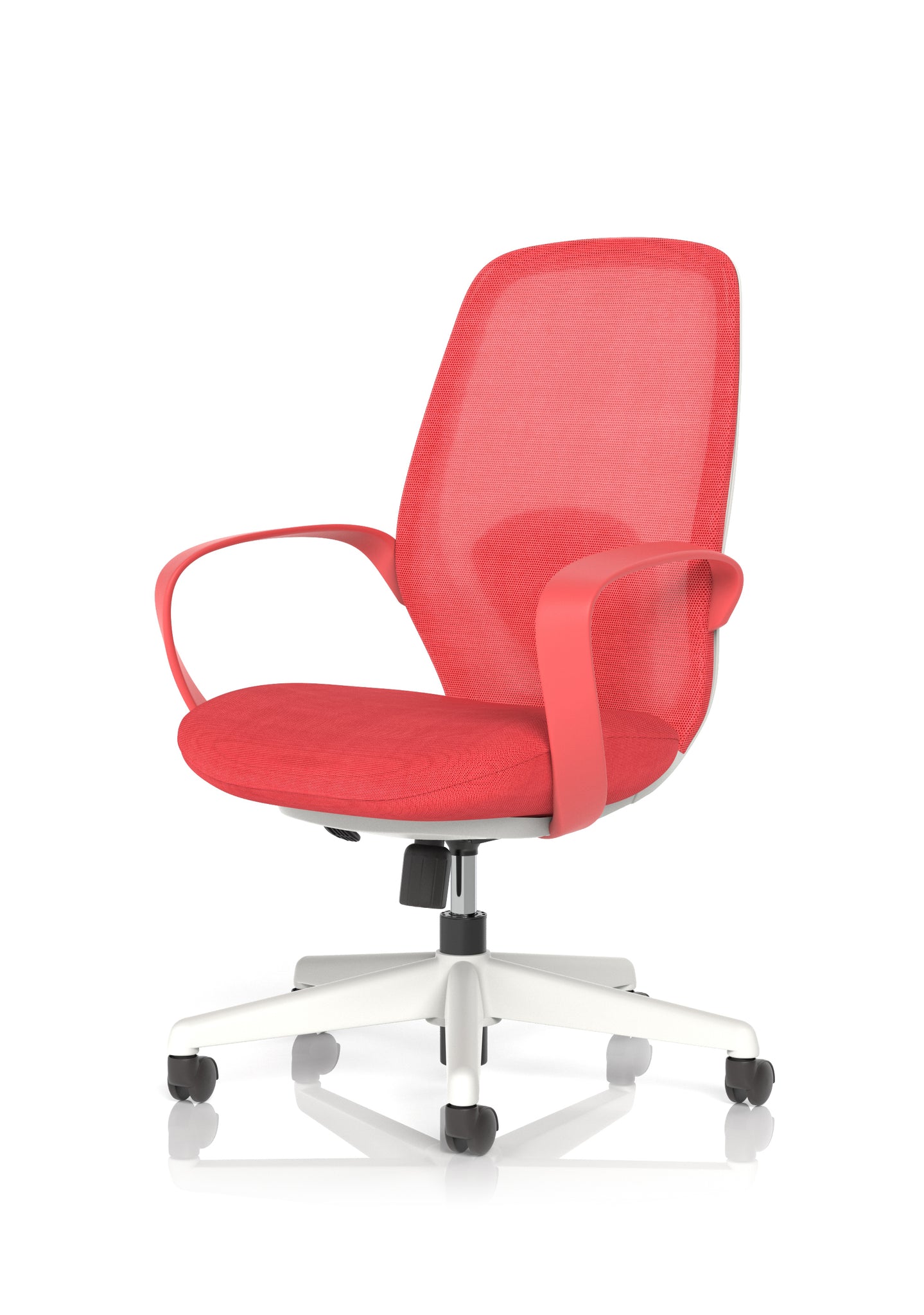 Ariel Mesh Office Chair with Arms – Ergonomic Task Operator Design, Mesh & Nylon, Multiple Colours, Self-Assembly, 3 Year Warranty