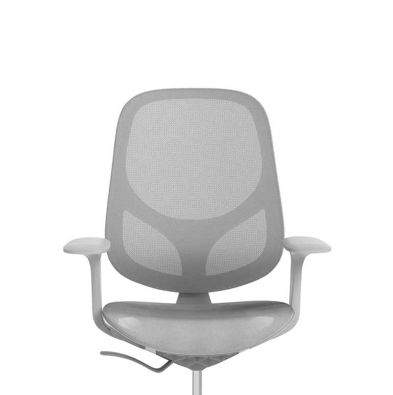 Tutti Mesh Medium Back Office Chair with Arms, Multiple Colours, Self-Assembly, Mesh & Polypropylene, 3 Year Mechanical Warranty – Modern Task Operator Computer Chair