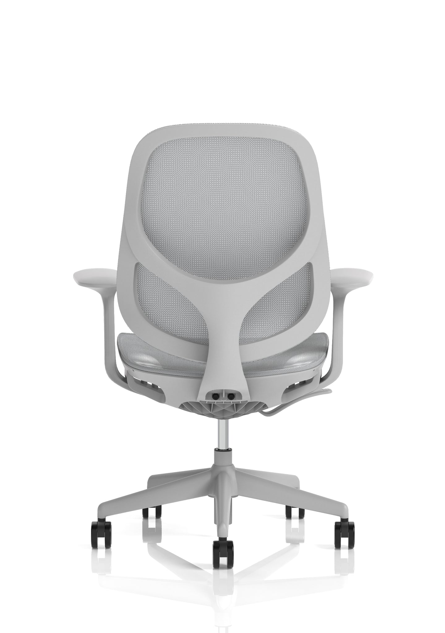 Tutti Mesh Medium Back Office Chair with Arms, Multiple Colours, Self-Assembly, Mesh & Polypropylene, 3 Year Mechanical Warranty – Modern Task Operator Computer Chair