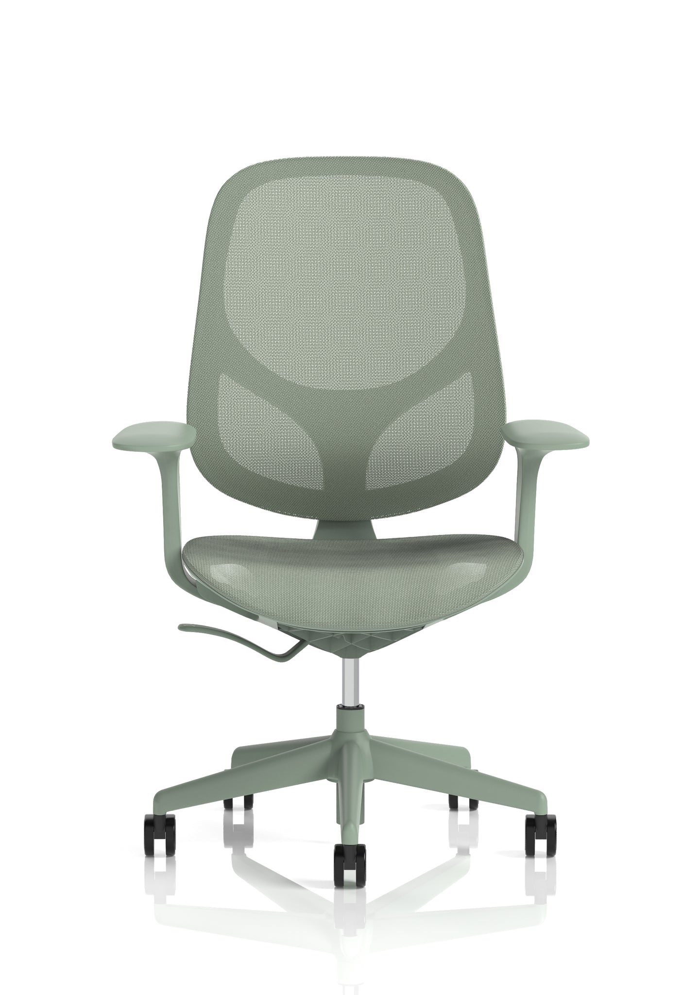 Tutti Mesh Medium Back Office Chair with Arms, Multiple Colours, Self-Assembly, Mesh & Polypropylene, 3 Year Mechanical Warranty – Modern Task Operator Computer Chair