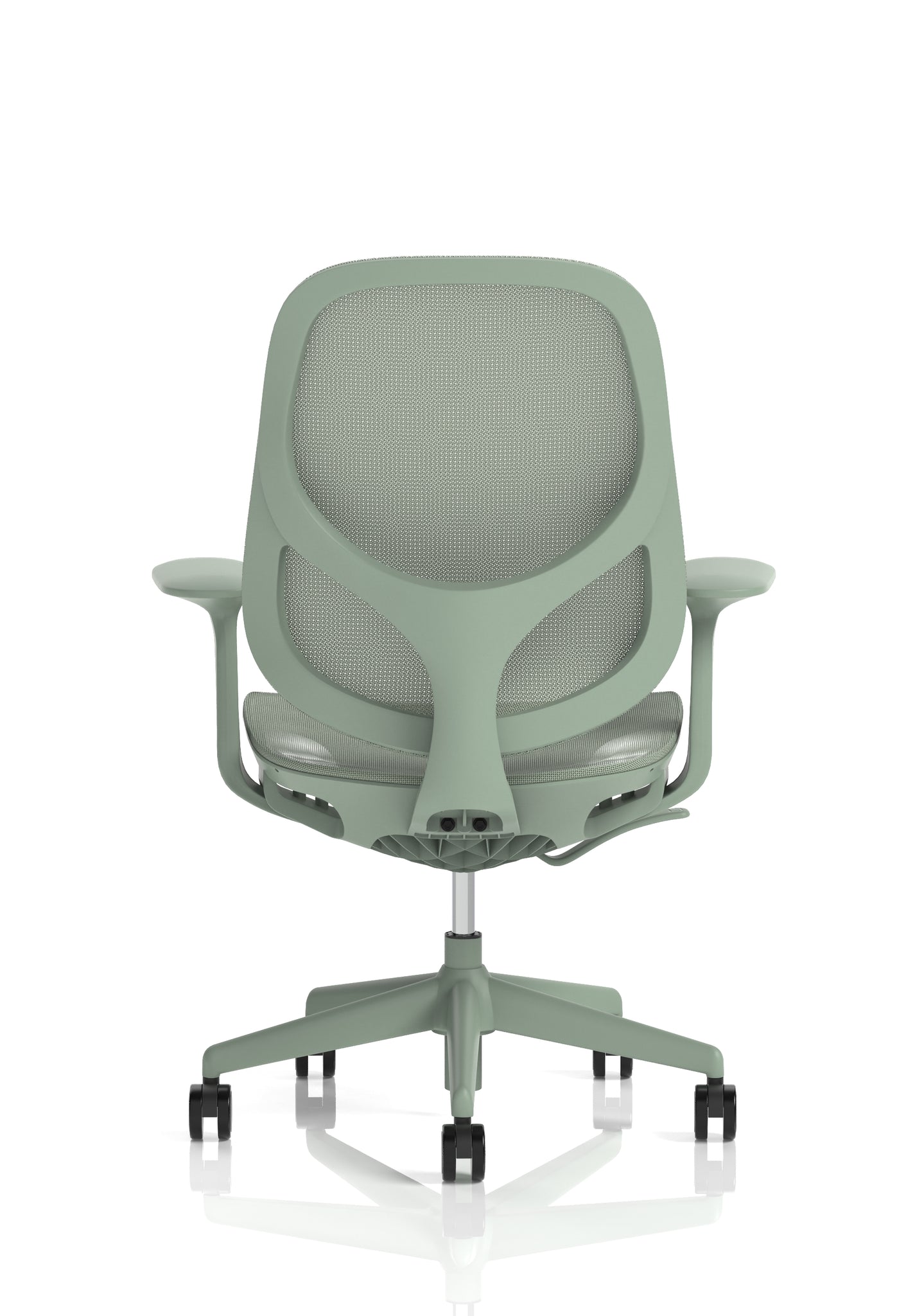 Tutti Mesh Medium Back Office Chair with Arms, Multiple Colours, Self-Assembly, Mesh & Polypropylene, 3 Year Mechanical Warranty – Modern Task Operator Computer Chair