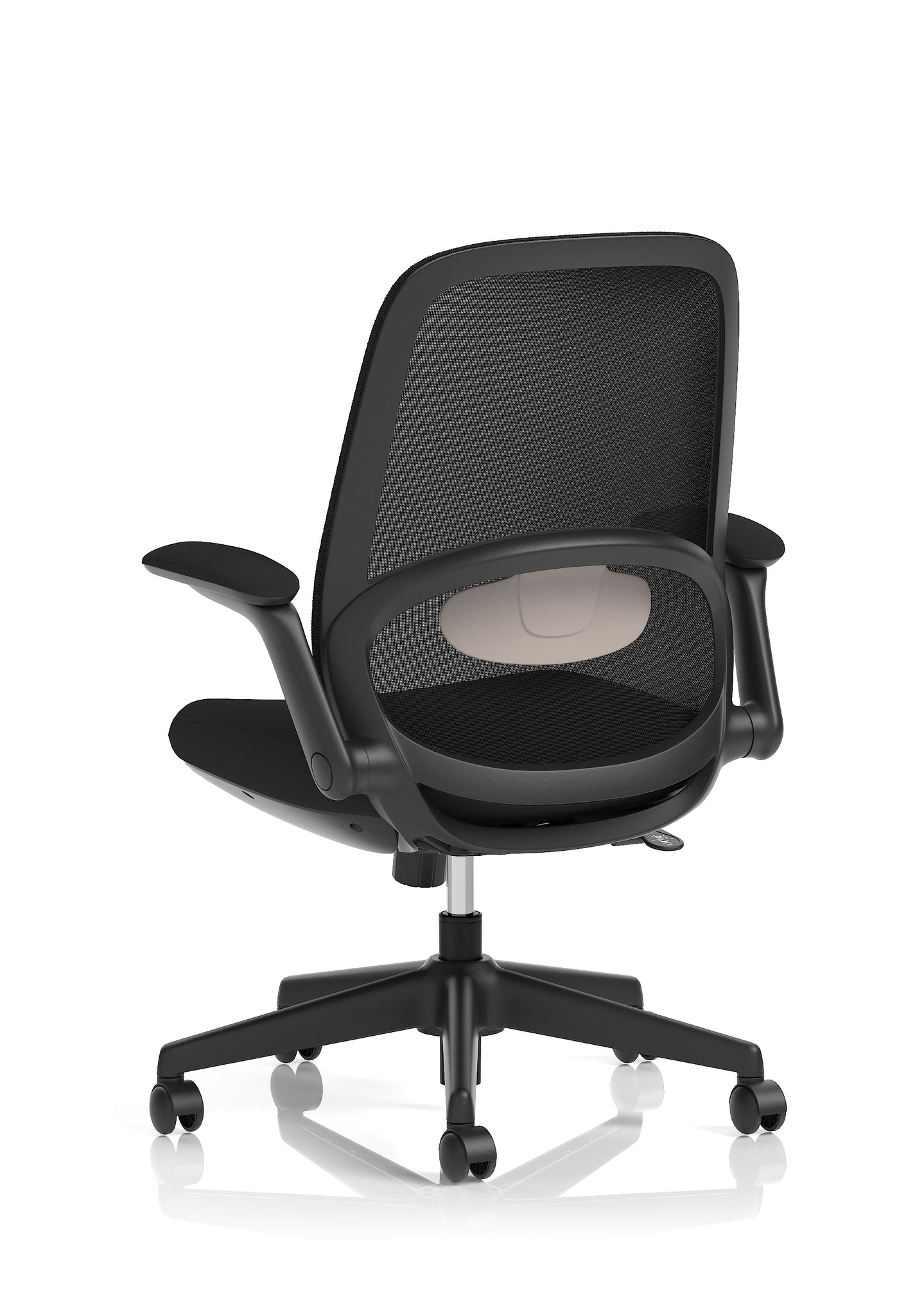 Crew 2 Ergonomic Mesh Back Task Chair, Black – Breathable Fabric, Self-Assembly, 5 Year Warranty