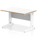 White & Natural Wood